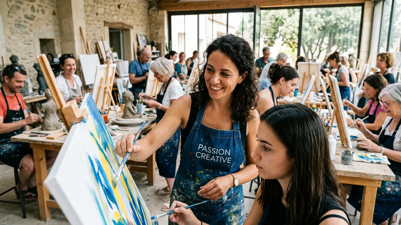 Atelier d'initiation aux arts plastiques et techniques mixtes pour enfants et adolescents